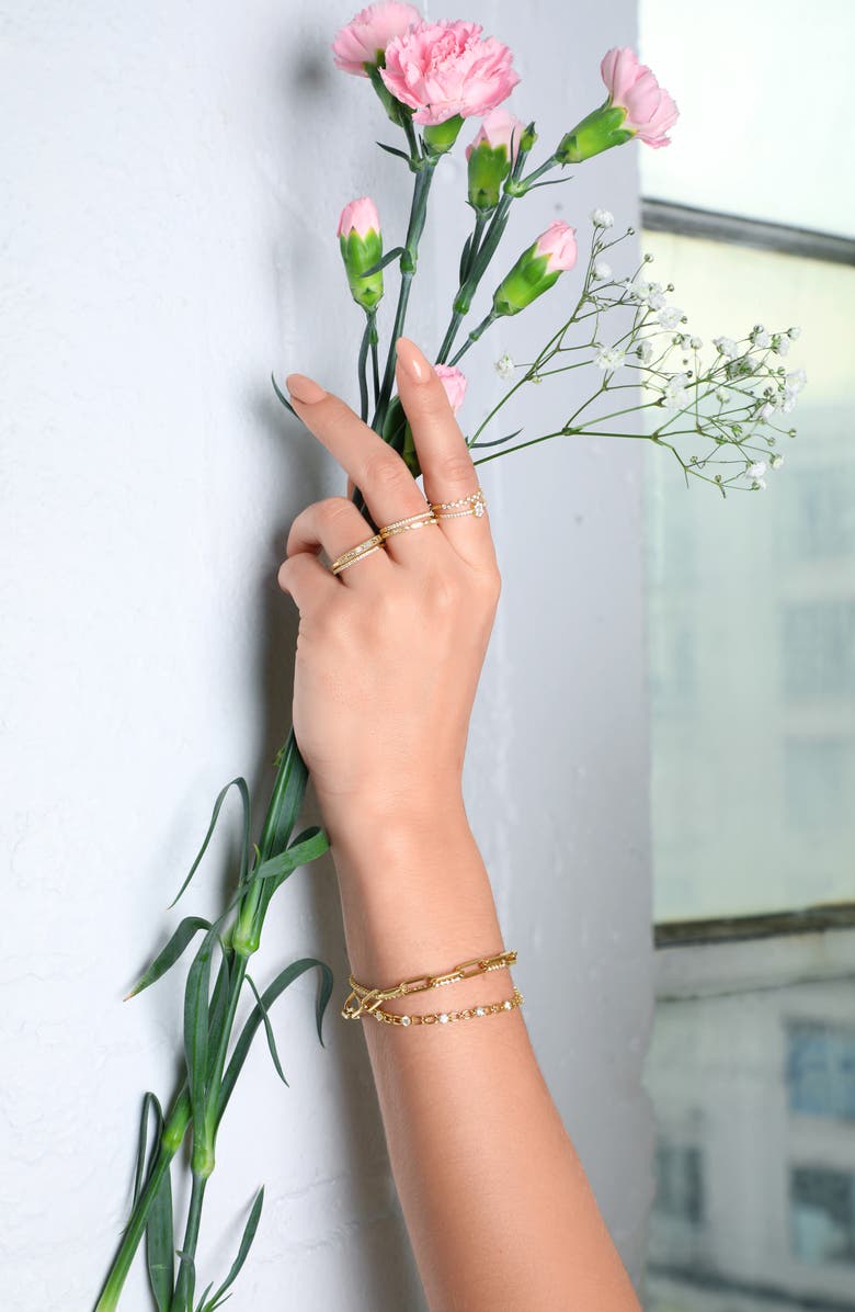 Bony Levy 14K Gold Oval Link Bracelet, Alternate, color, 