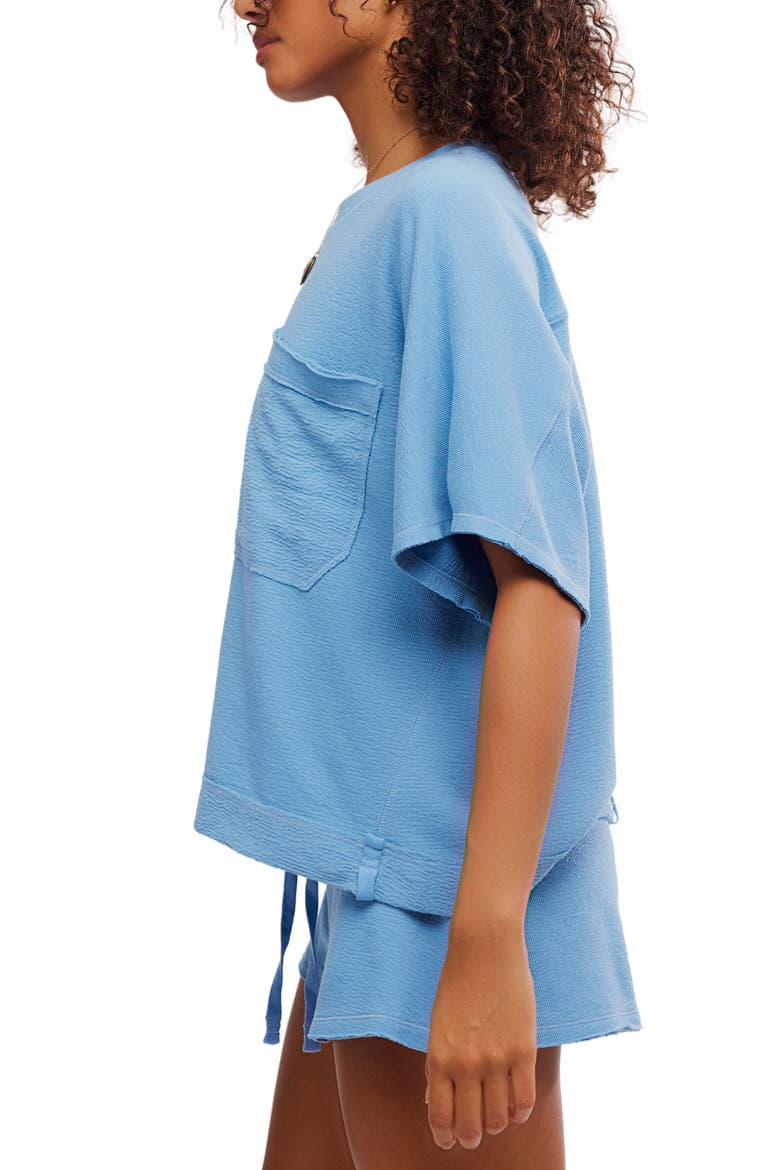 Intimately FP Staycation Sleep T-Shirt, Alternate, color, BLISSFUL BLUE