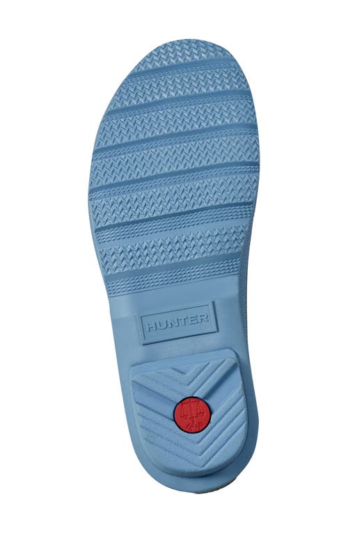 Hunter Original Waterproof Chelsea Rain Boot In Blue