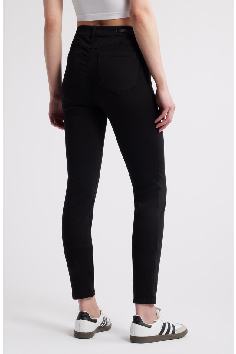Better Butter High Waist Extralong Skinny Jeans, Alternate, color, BLACK