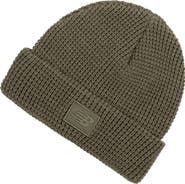 New Balance Patch Waffle Knit Beanie