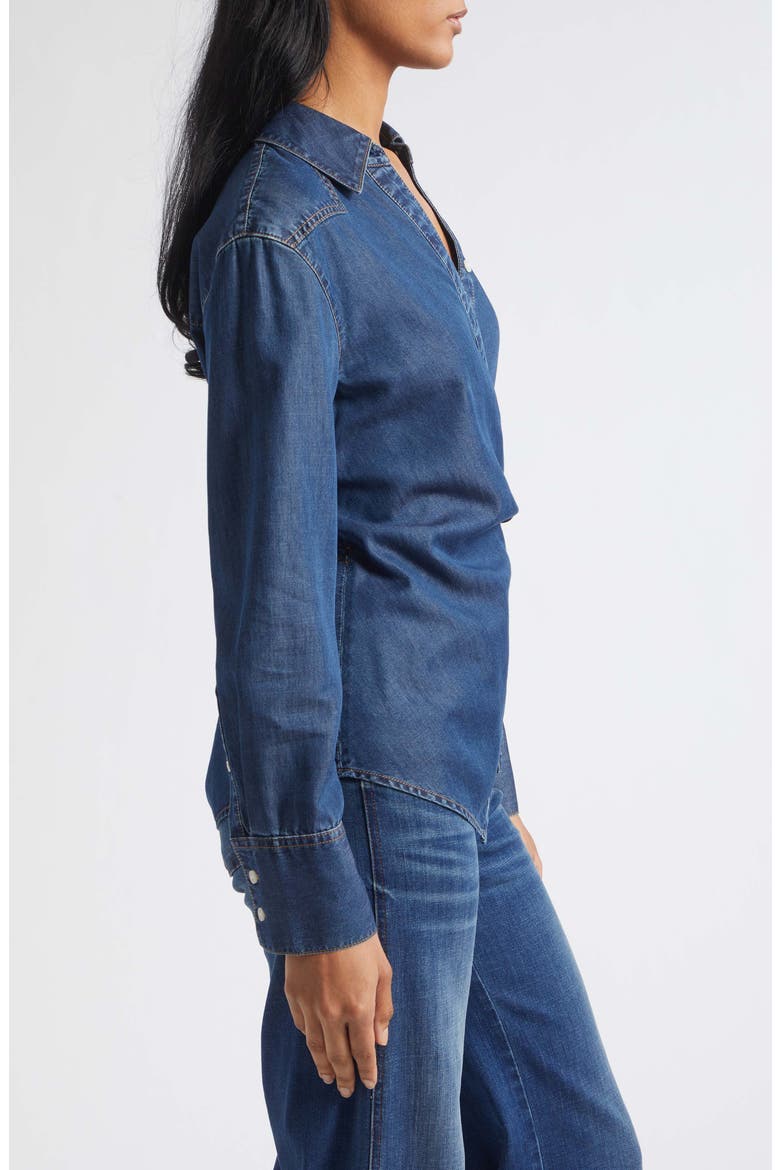 Perezzi Wrap Shirt, Alternate, color, HEART BREAKER
