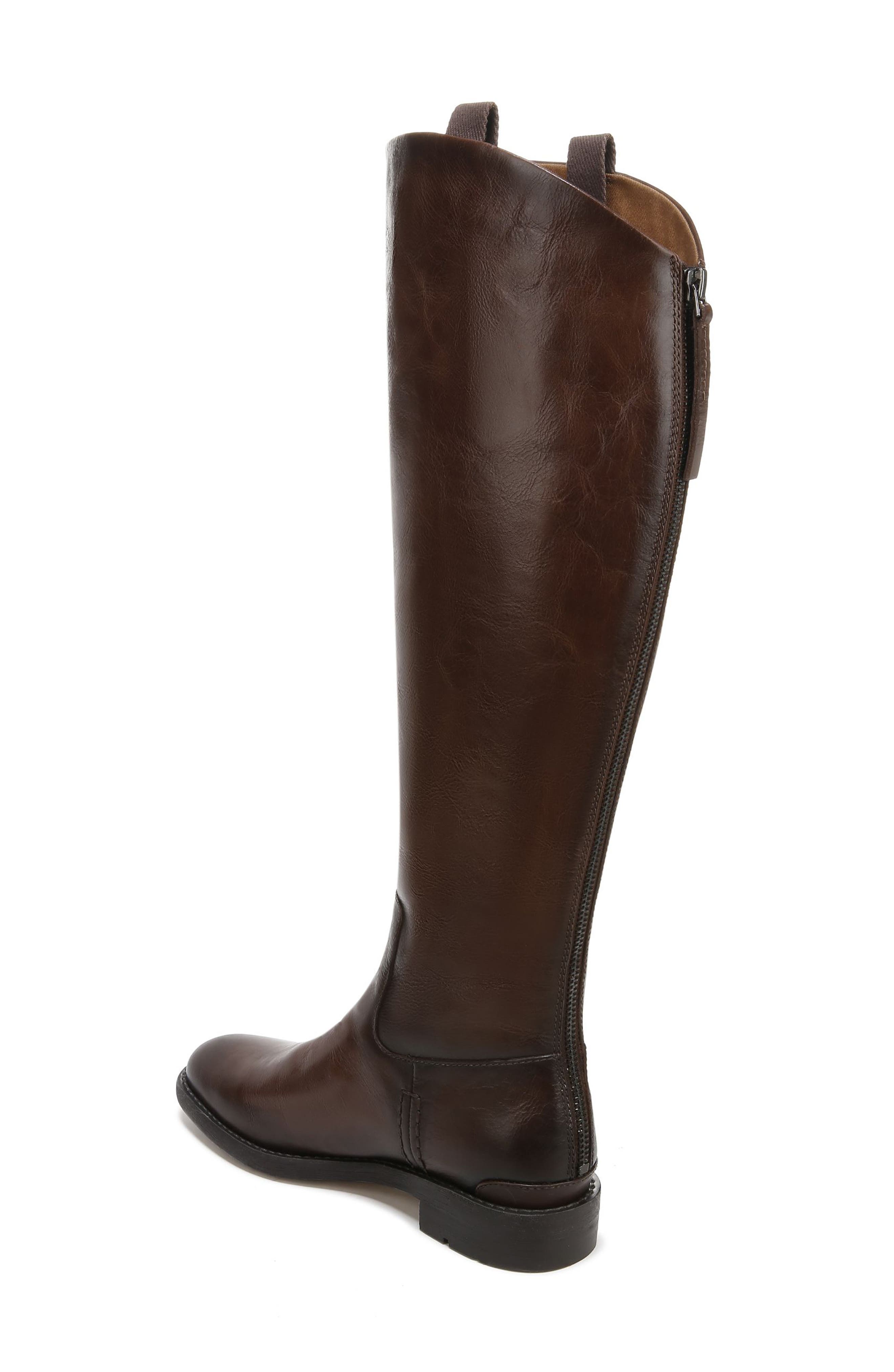 Franco Sarto Meyer Knee High Boot, Alternate, color, Brown