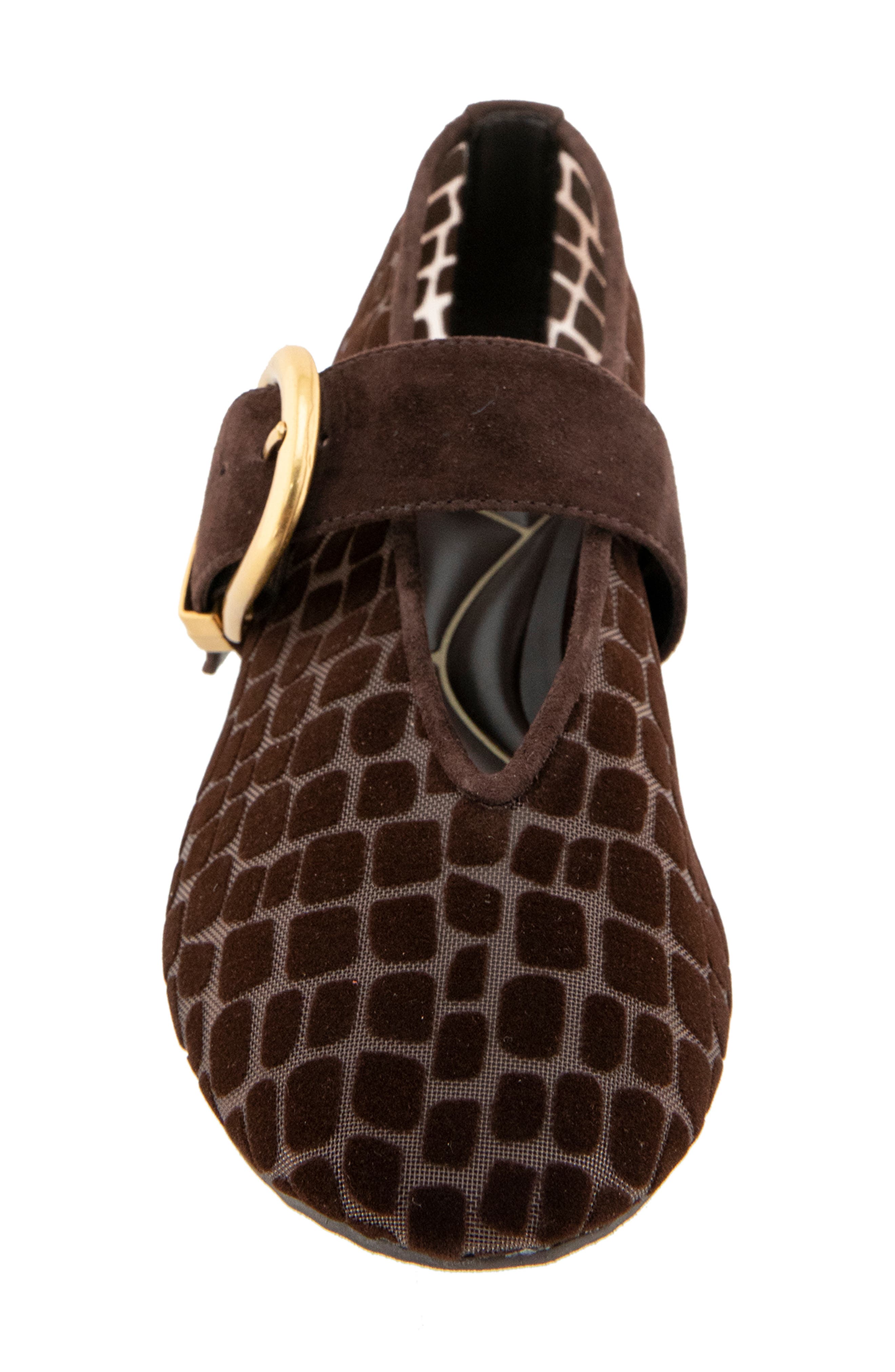 Tamarra Mary Jane Flat, Alternate, color, CHOCOLATE MESH
