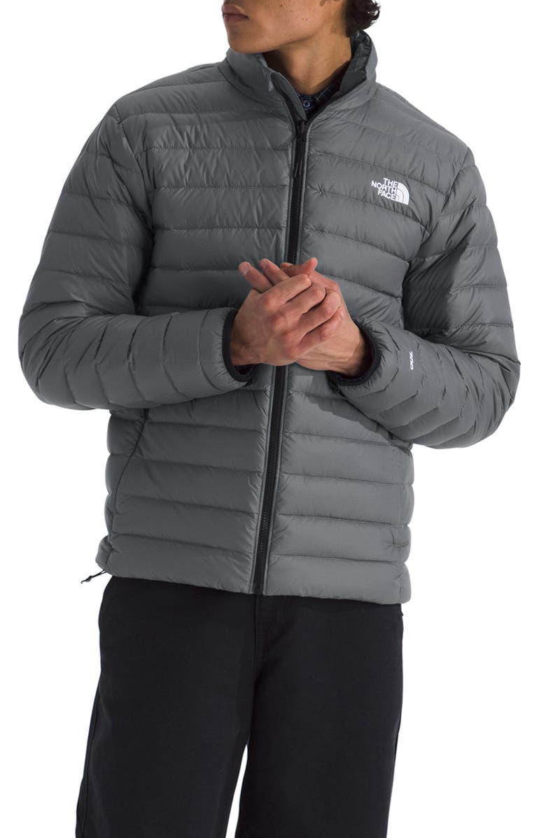 The North Face Classic 700 Fill Power Down Jacket, Main, color, Smoked Pearl