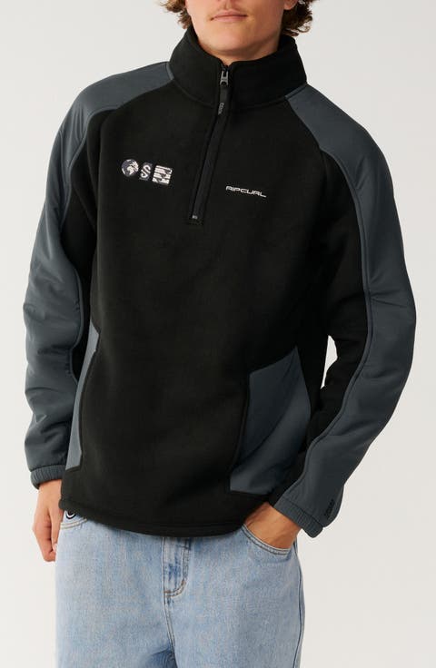 S-Series Zip Thru Crew Quarter Zip Pullover