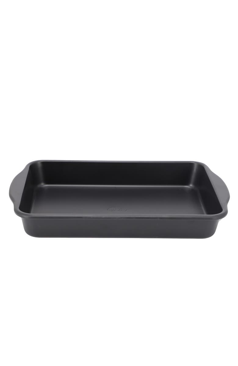 OSTER Teston Platinum Collection 13x9 Inch Nonstick Carbon Steel Baking Pan, Alternate, color, Black