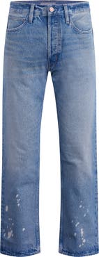 Hudson Jeans Rylan Bleached Relaxed Straight Leg Jeans