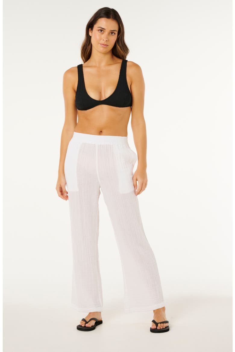Premium Surf Cotton Pants, Alternate, color, WHITE