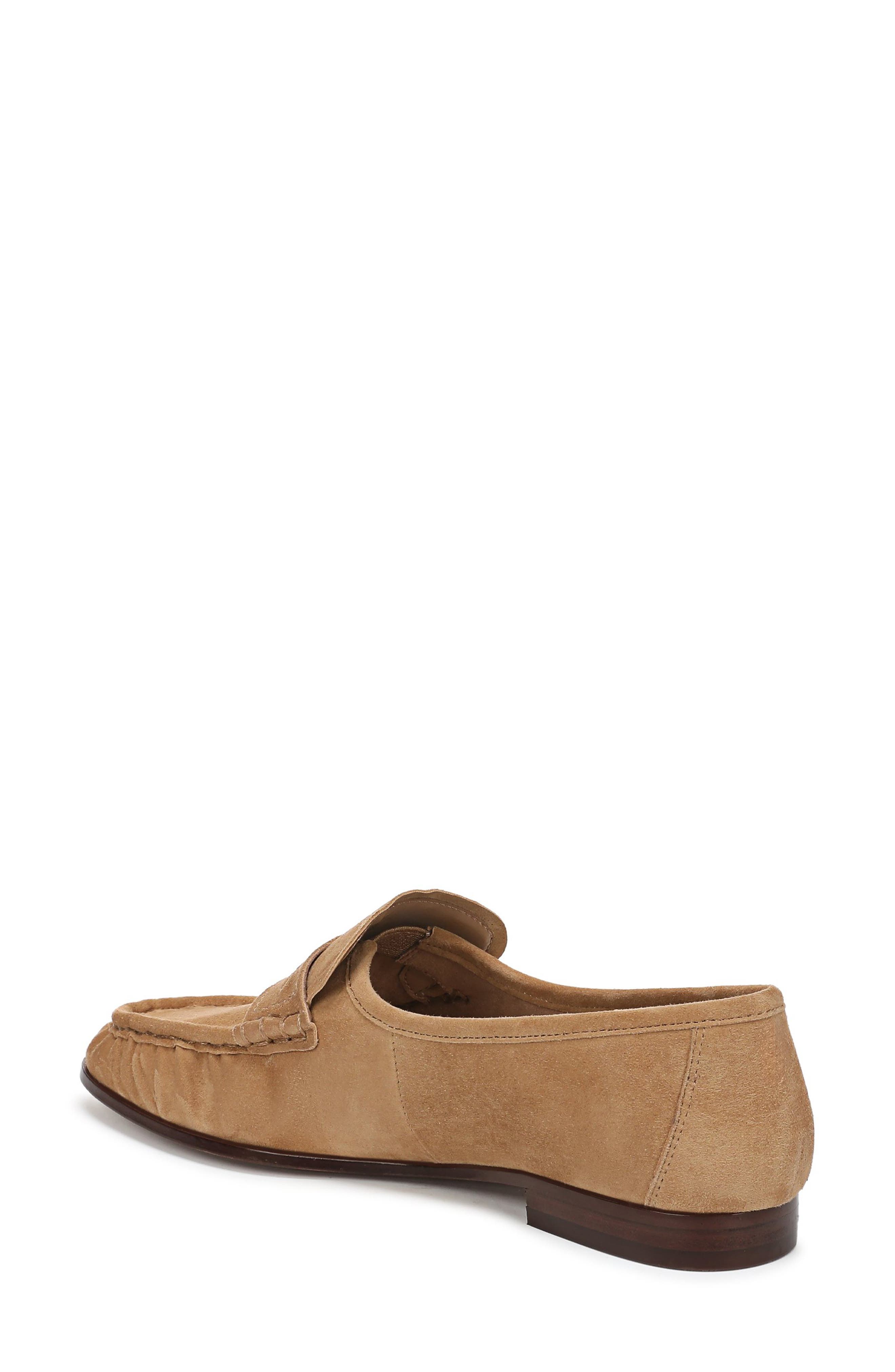 Lizbeth Moc Toe Loafer, Alternate, color, BAMBOO BROWN
