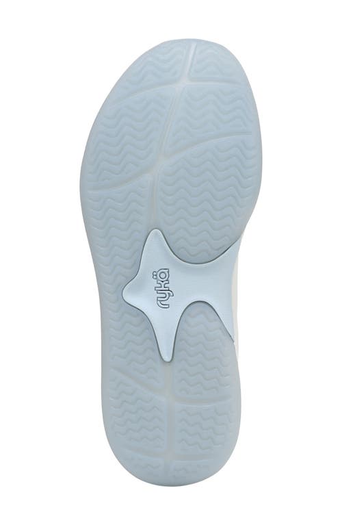 Ryka Rykä Court Agility Sneaker In White/skyrise Blue
