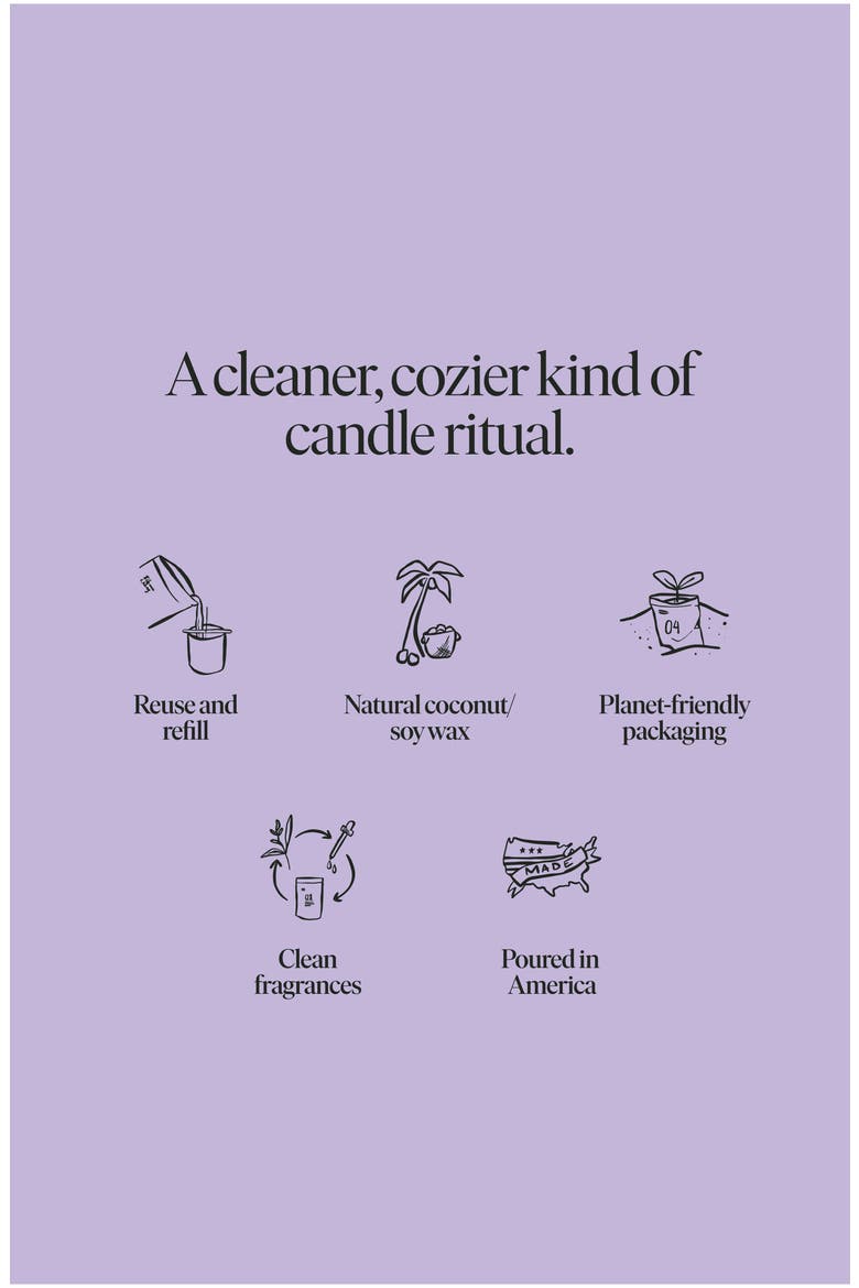 No. 05 Lavender Refillable Candle, Alternate, color, CLOVE LAVENDER CEDAR