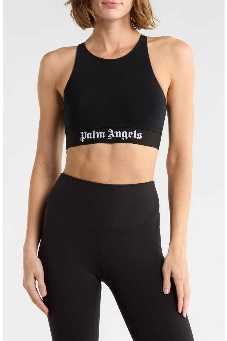 Logo Graphic Tank Top, Main, color, BLACK WHITE