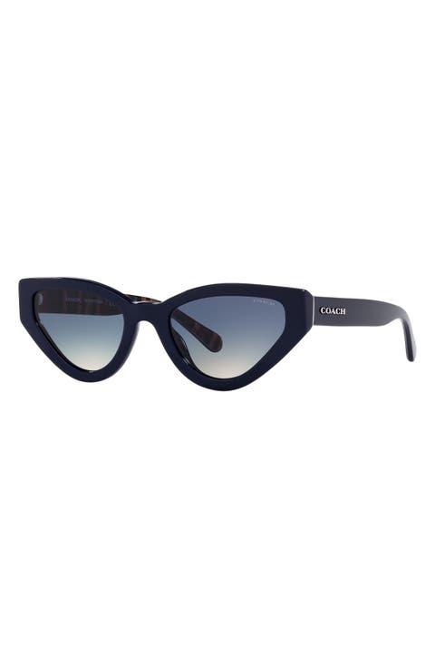 52mm Cat Eye Sunglasses