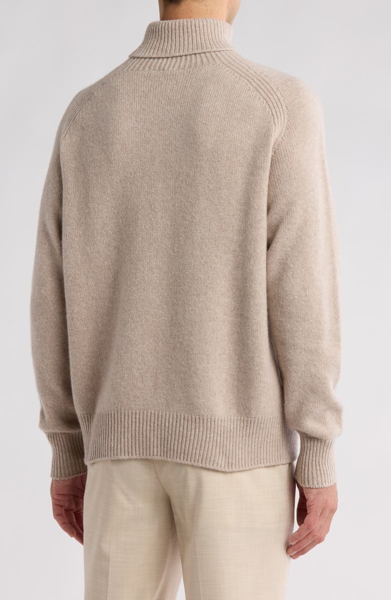 BOSS Milione Turtleneck Virgin Wool Sweater, Alternate, color, 