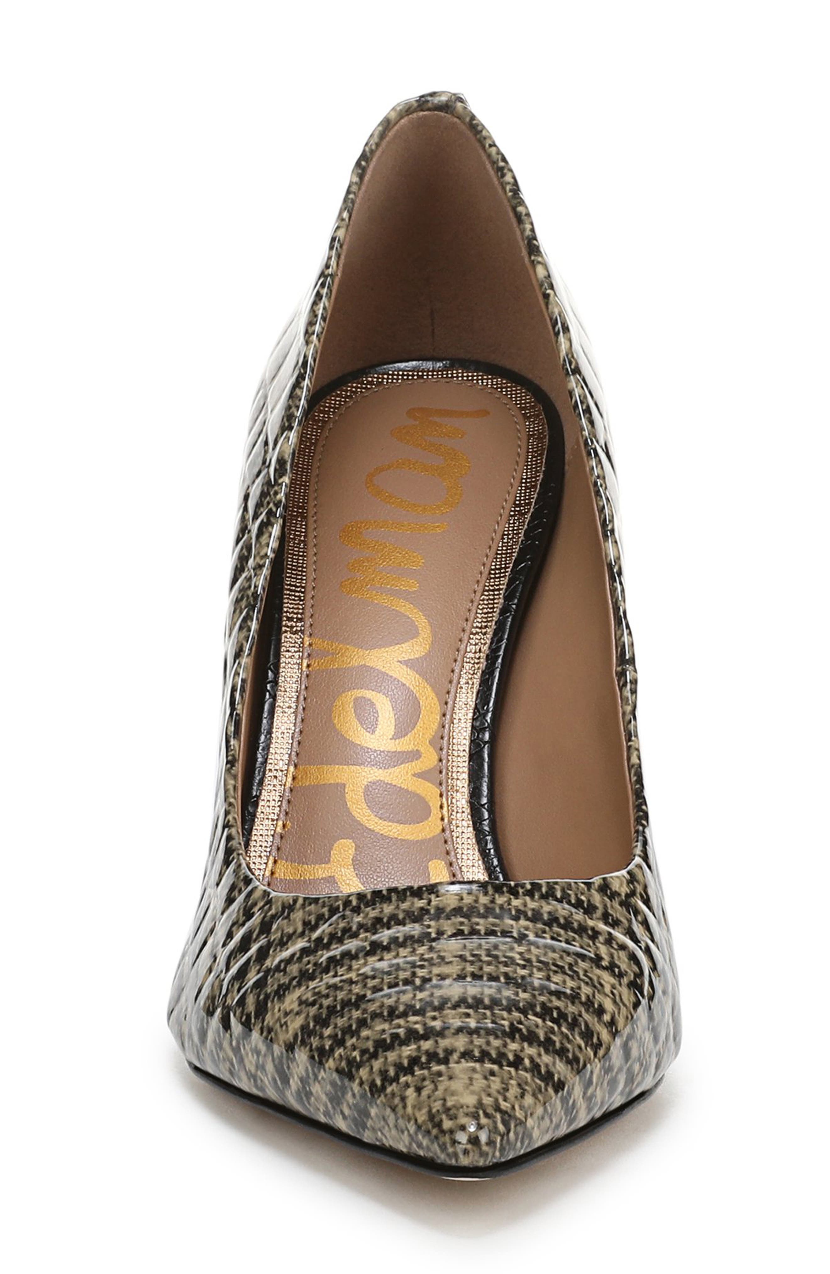 Hazel Pointed Toe Pump, Alternate, color, KHAKI MULTI