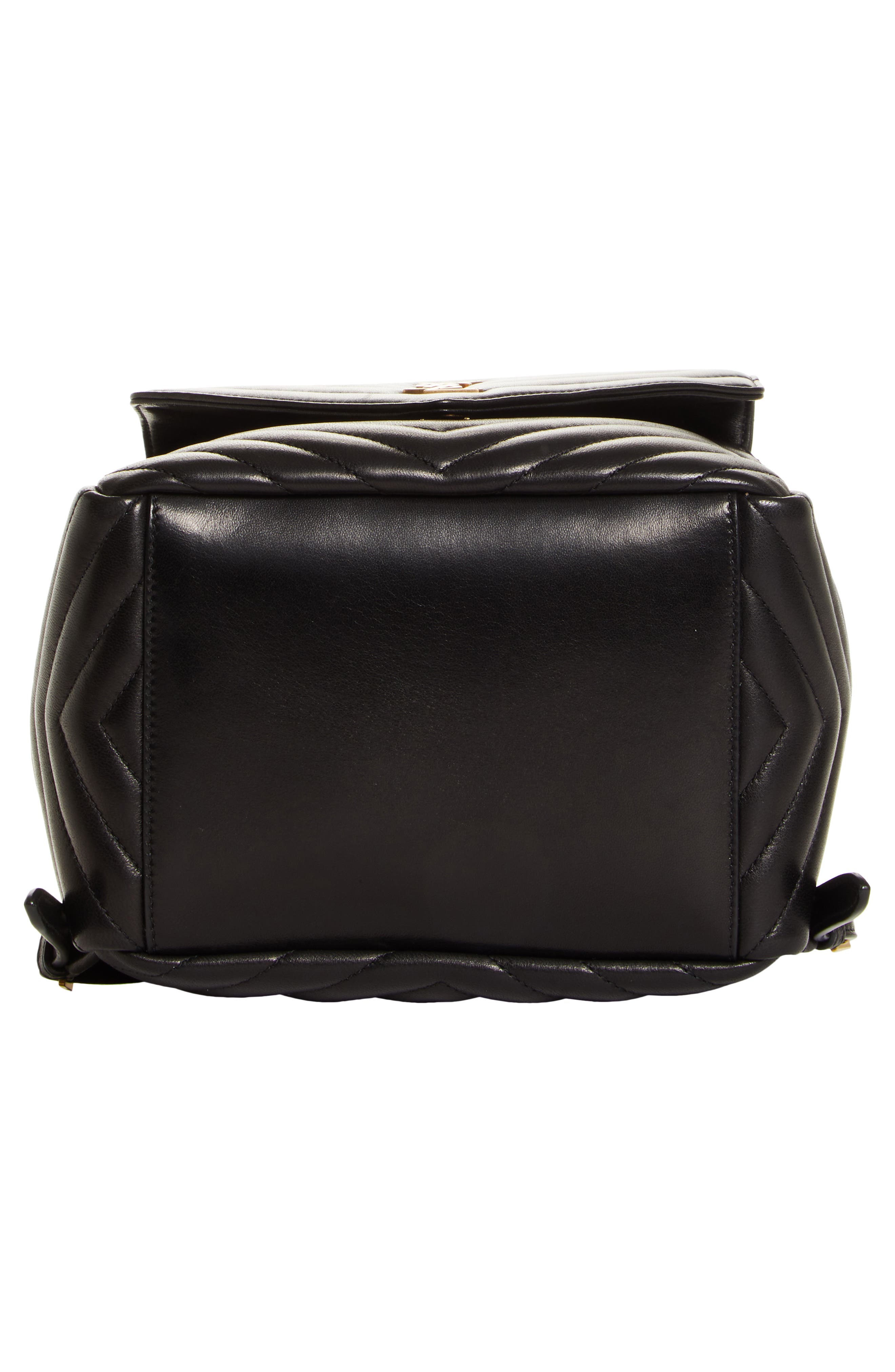 Saint Laurent Joe Monogram Matelassé Leather Backpack, Alternate, color, 