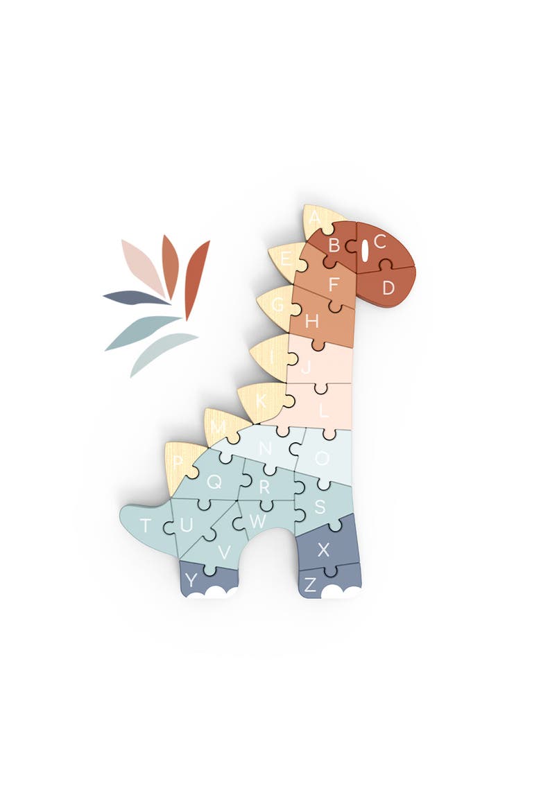 ABC Dino puzzle, Main, color, Multi