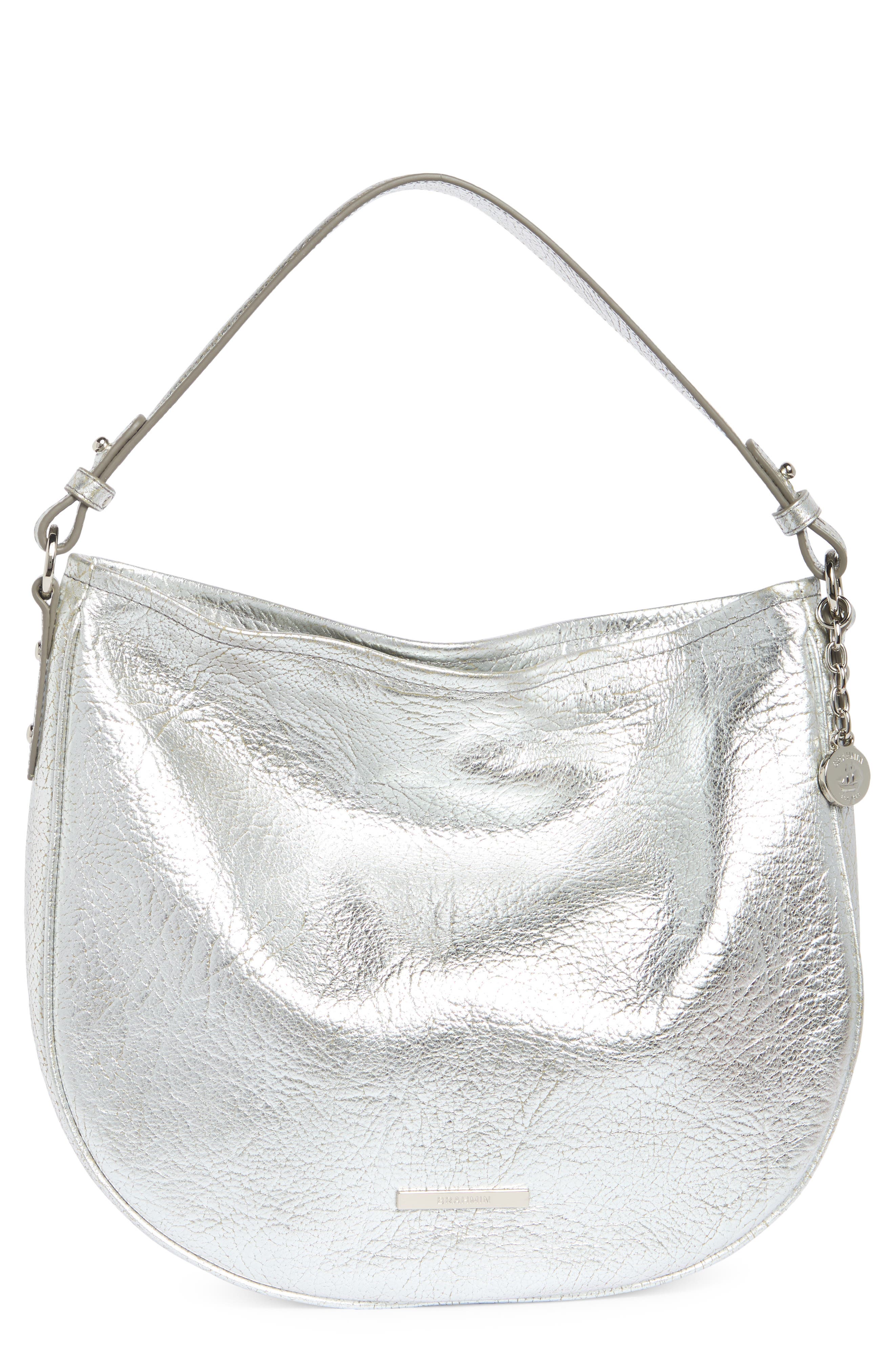 Kathleen Small Metallic Leather Bag