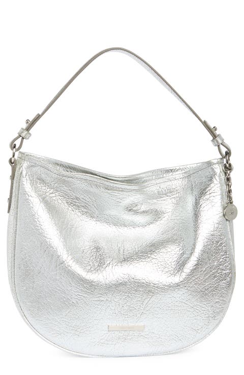Kathleen Small Metallic Leather Bag