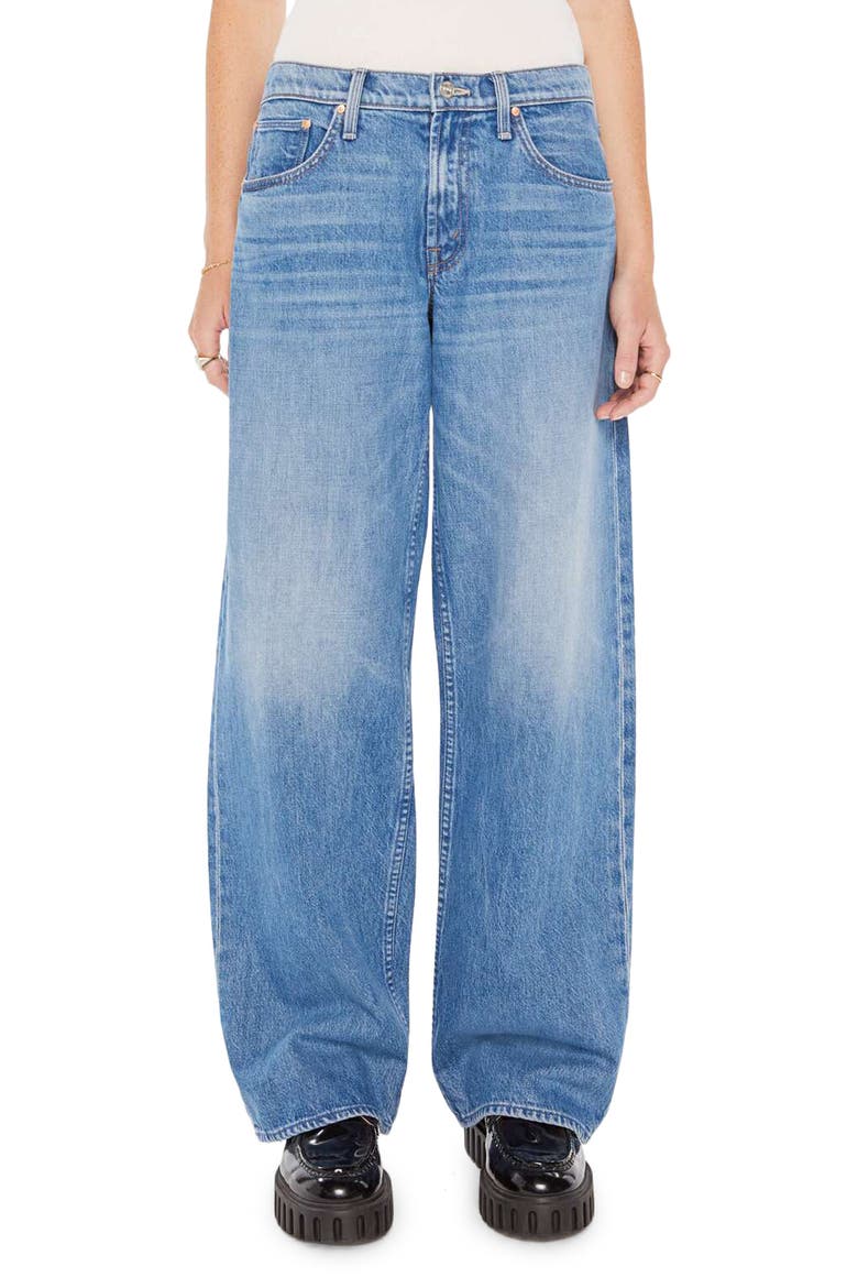 The Down Low Spinner Sneak Nonstretch Baggy Jeans, Main, color, LOVE LINE