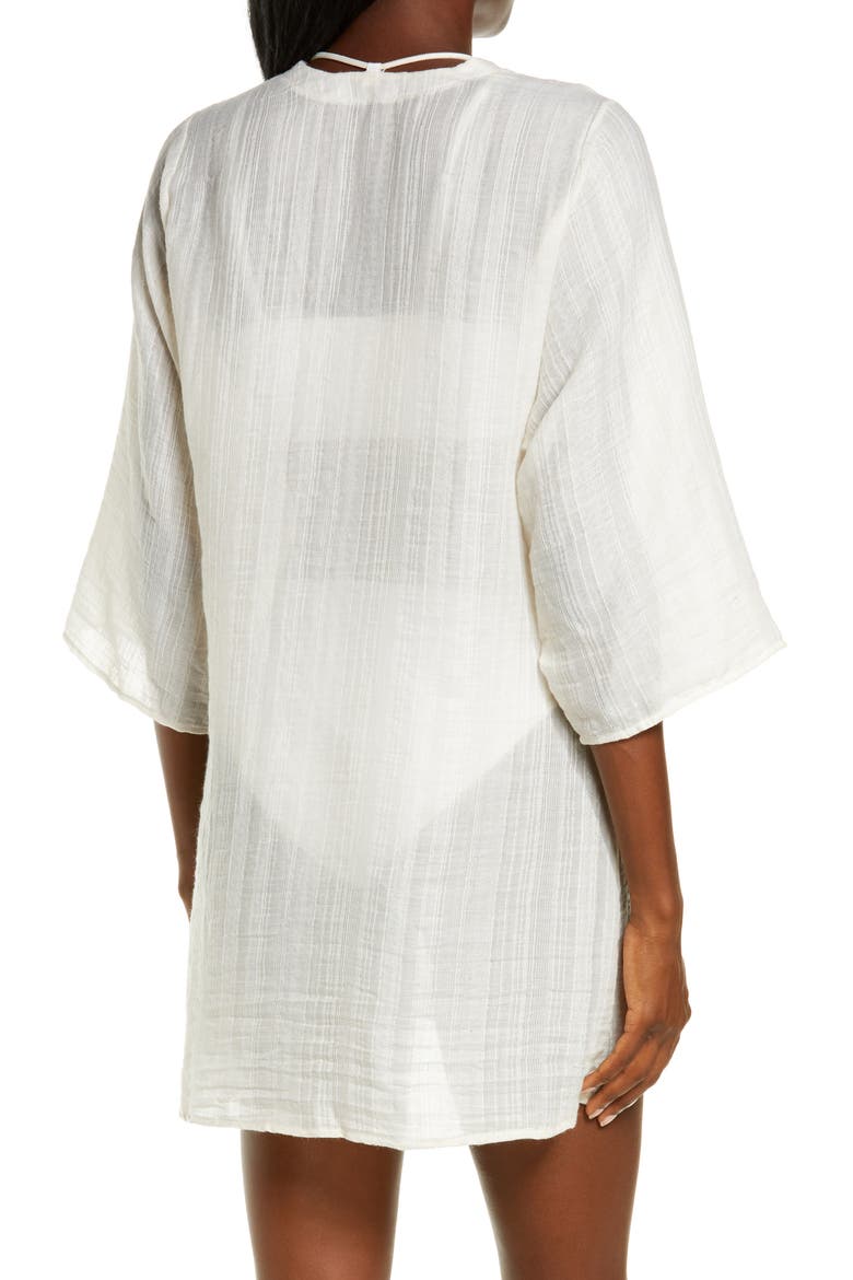 Michelle Cover-Up Tunic, Alternate, color, ECRU