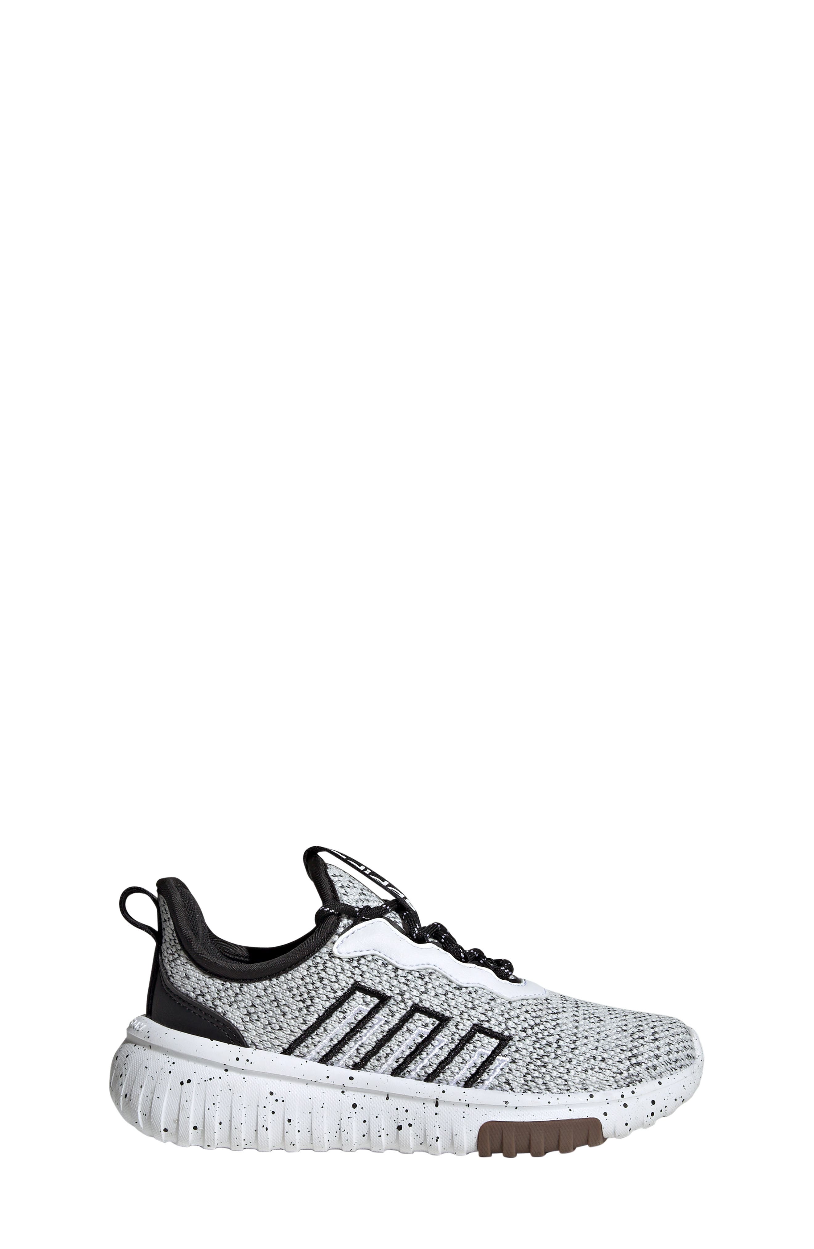 adidas Kids' Kaptir Flow 2.0 Sneaker, Alternate, color, White/ Black/ White