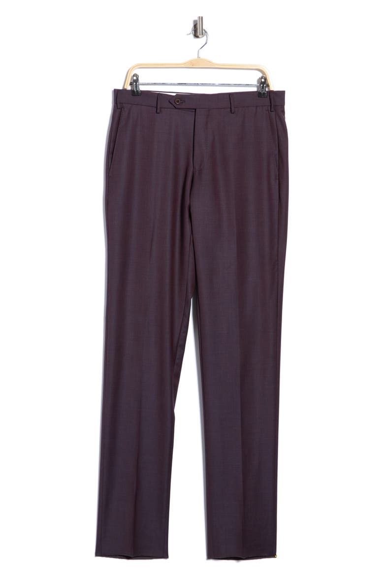 Parker Wool Trousers, Main, color, LIGHT PASRED