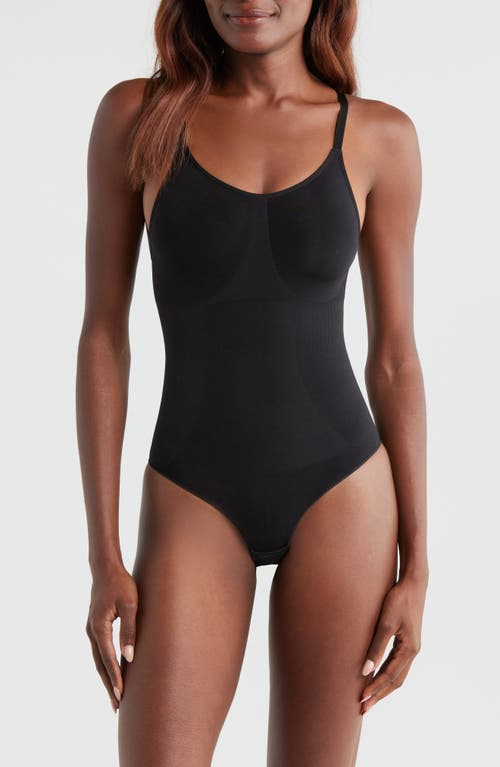 Pinsy Butter Sculpt Bodysuit In Black