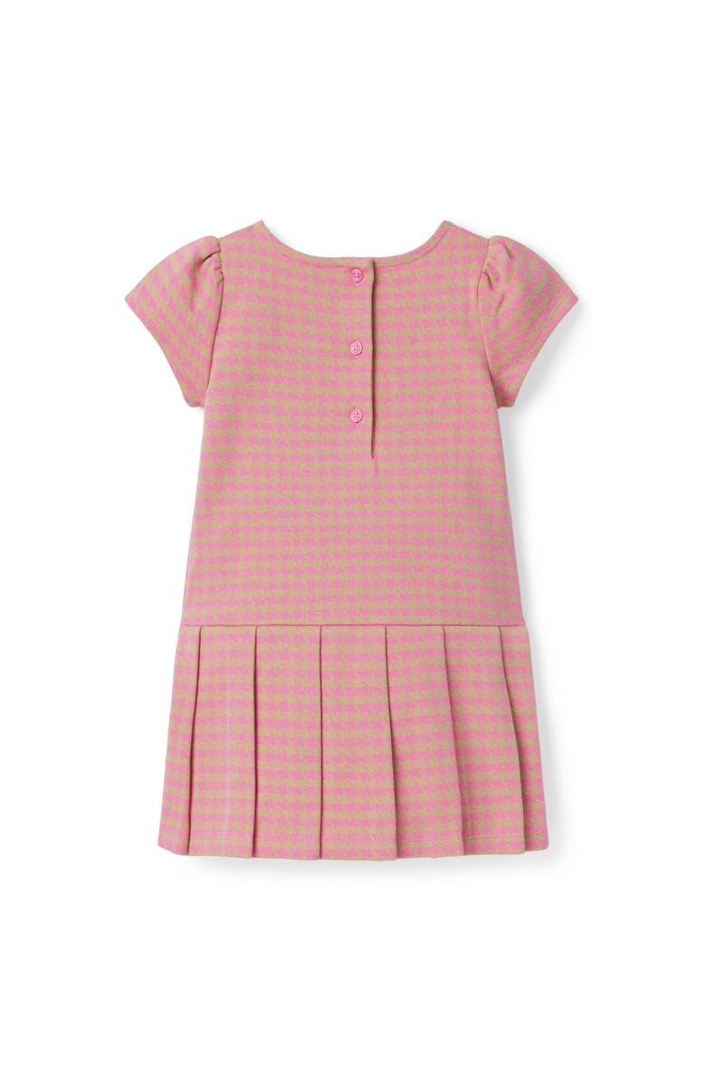 Janie and Jack The Houndstooth Pleated Dress, Alternate, color, 