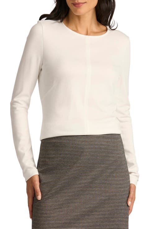 Long Sleeve Ponte Top