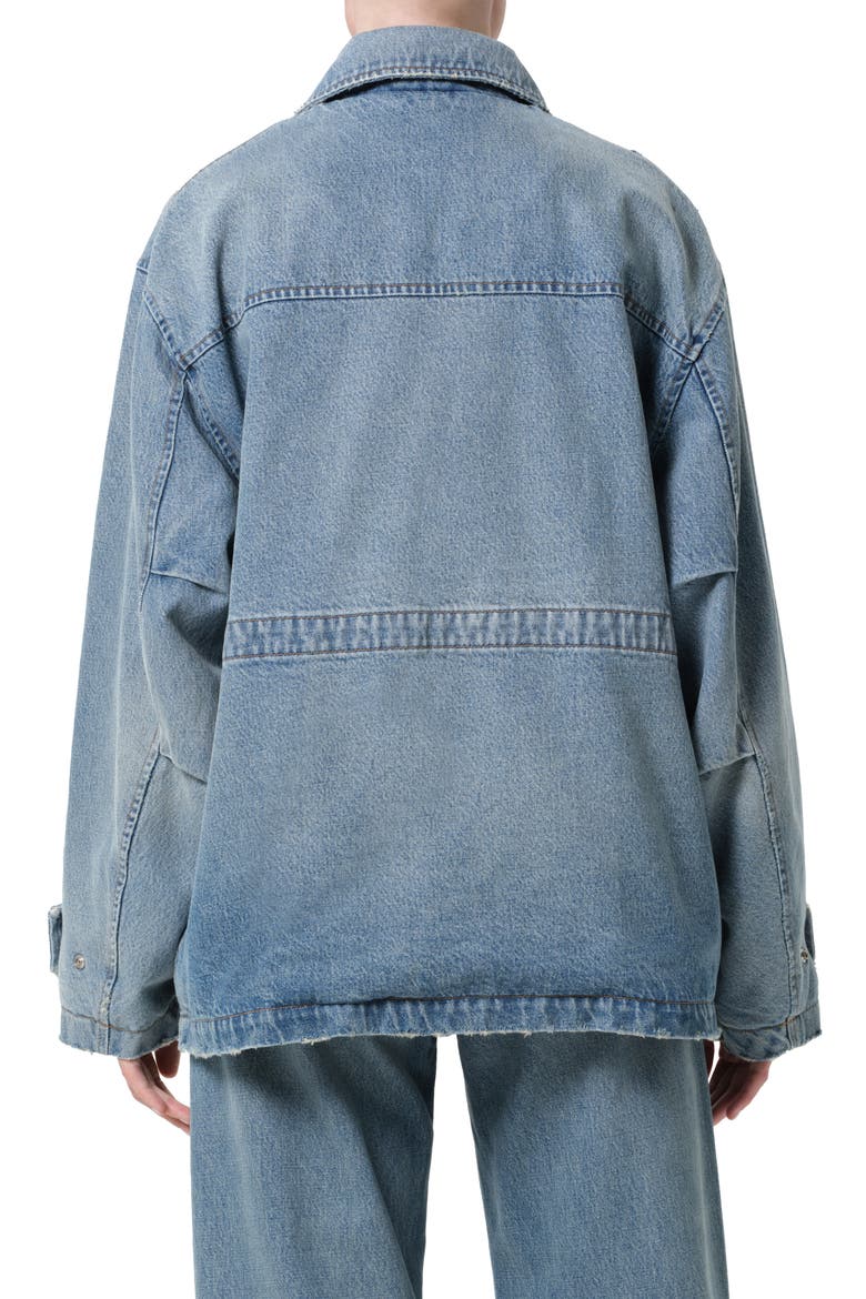 Aubrey Denim Jacket, Alternate, color, CONCLUSION INDIGO