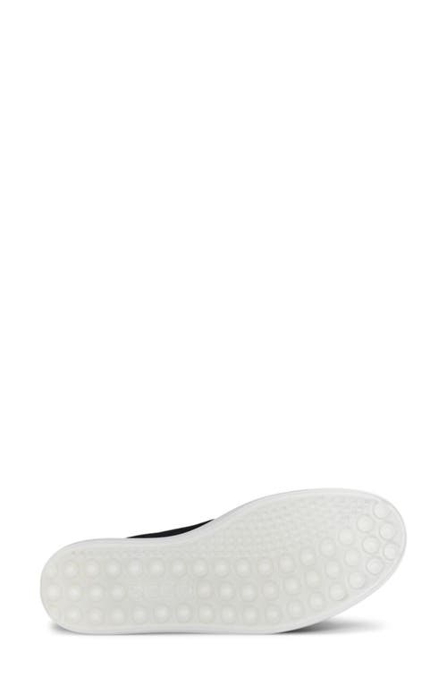 Ecco Soft 7 Sneaker In Heavy Silver