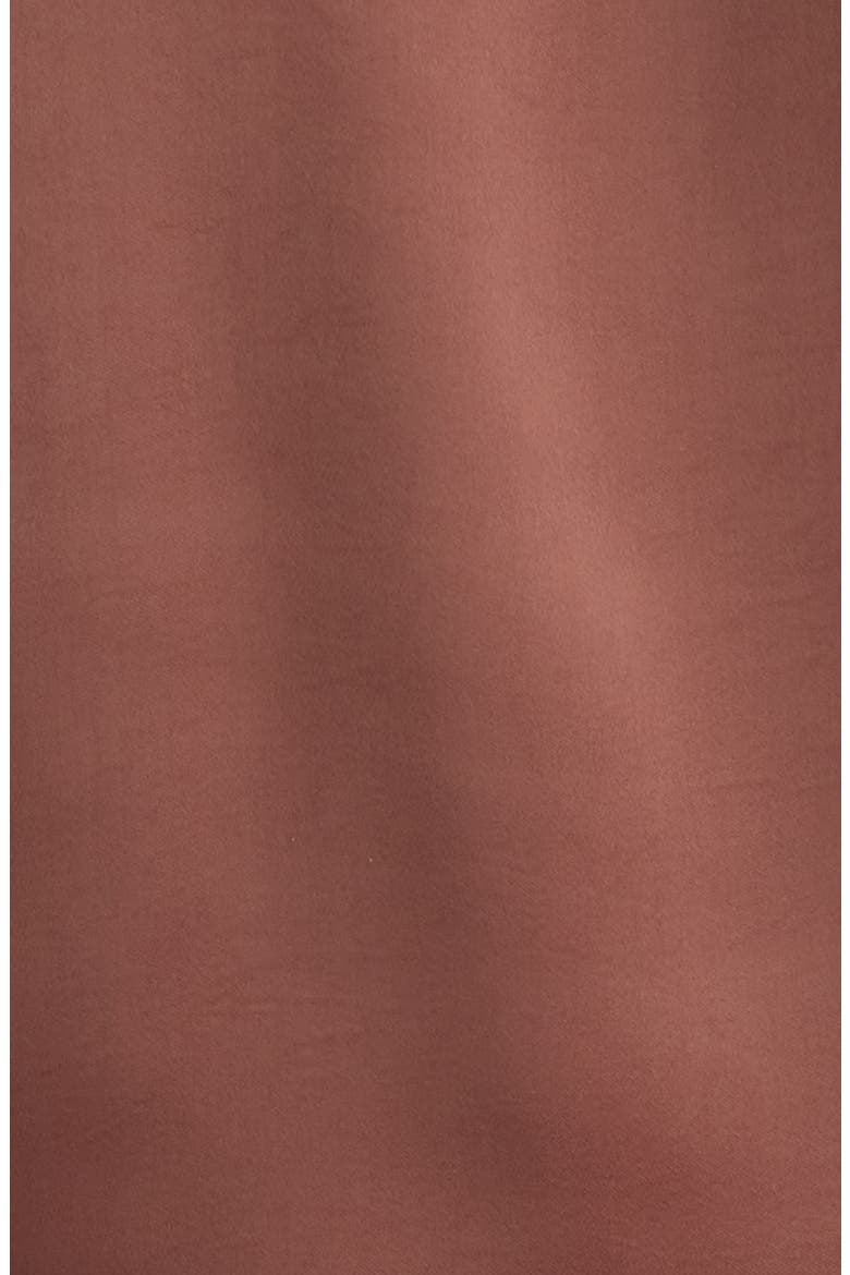 Button Front Camisole Blouse, Alternate, color, UMBER