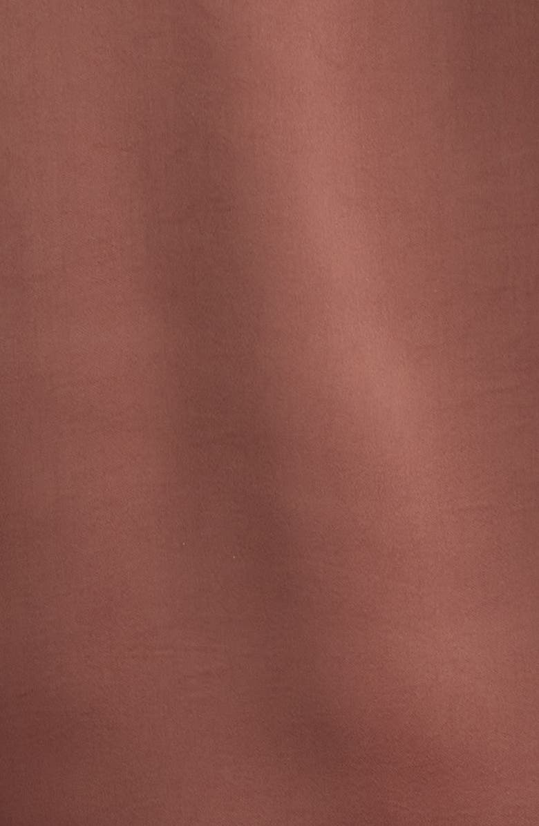 rag & bone Button Front Camisole Blouse, Alternate, color, Umber