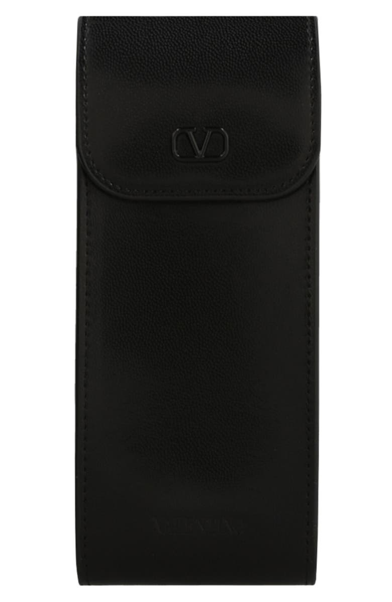 Valentino 52mm Geometric Optical Glasses, Alternate, color, Bordeaux Transparent