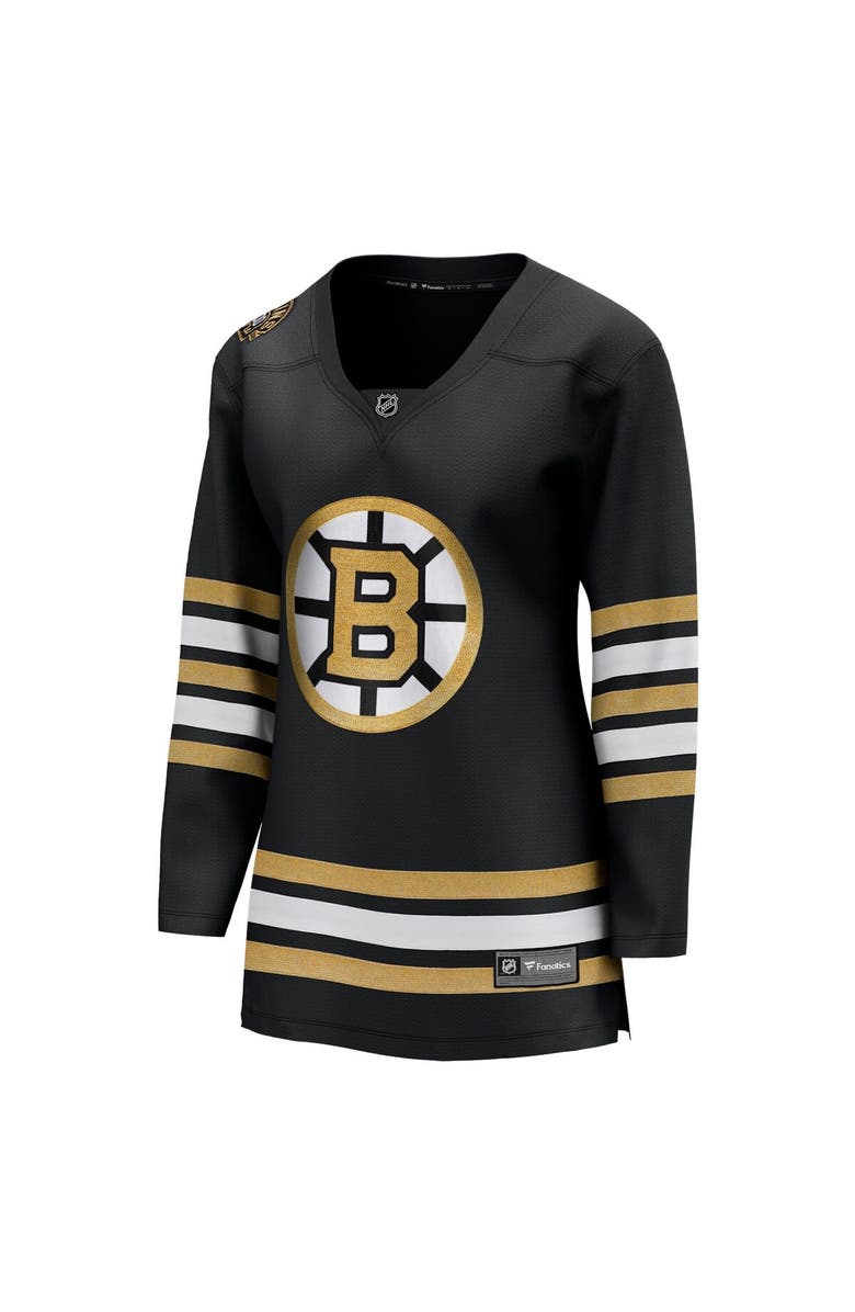 FANATICS Women's Fanatics Branded Black Boston Bruins 100th Anniversary Premier Breakaway Jersey, Alternate, color, Black