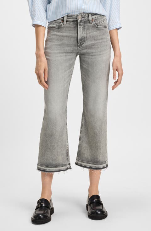 Crop Soft Kick Flare Jeans