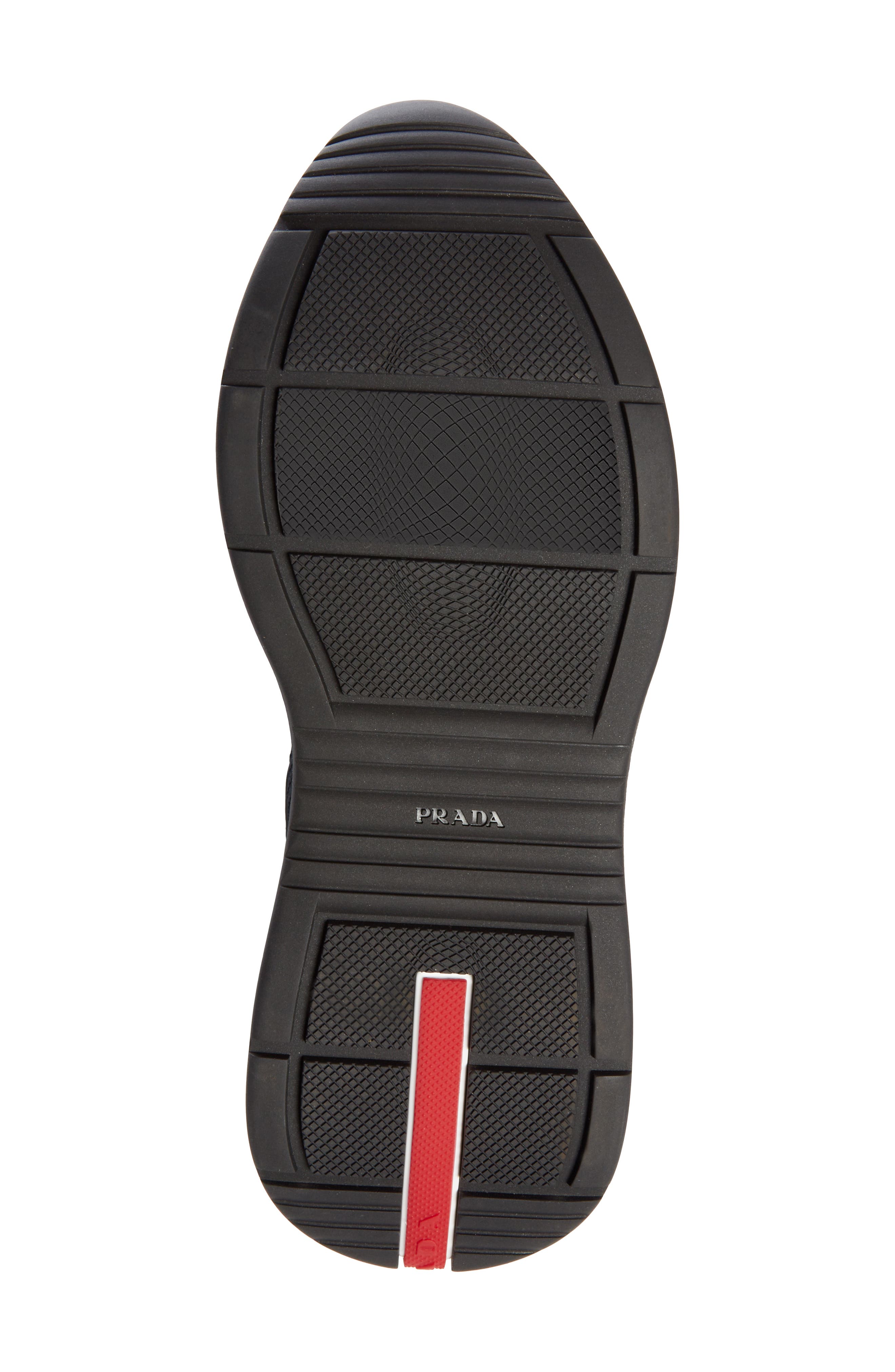 Prada Knit Sock Sneaker, Alternate, color, 