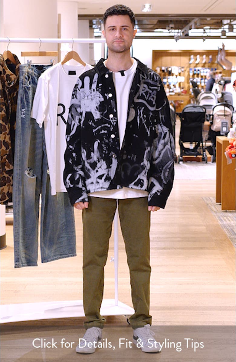 Norris Graffiti Shirt Jacket, sales video thumbnail