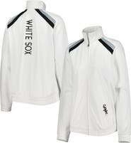 G-III 4HER BY CARL BANKS Women's G-III 4Her by Carl Banks White Chicago White Sox Red Flag Full-Zip Track Jacket