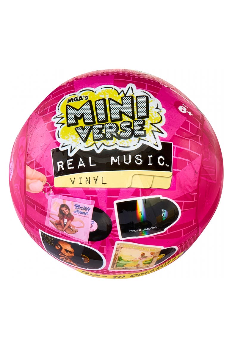 Kids' Miniverse Real Music Mini Vinyl 4-Piece Set, Alternate, color, MULTICOLOR