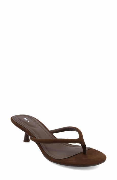 MIA Farren Kitten Heel Flip Flop