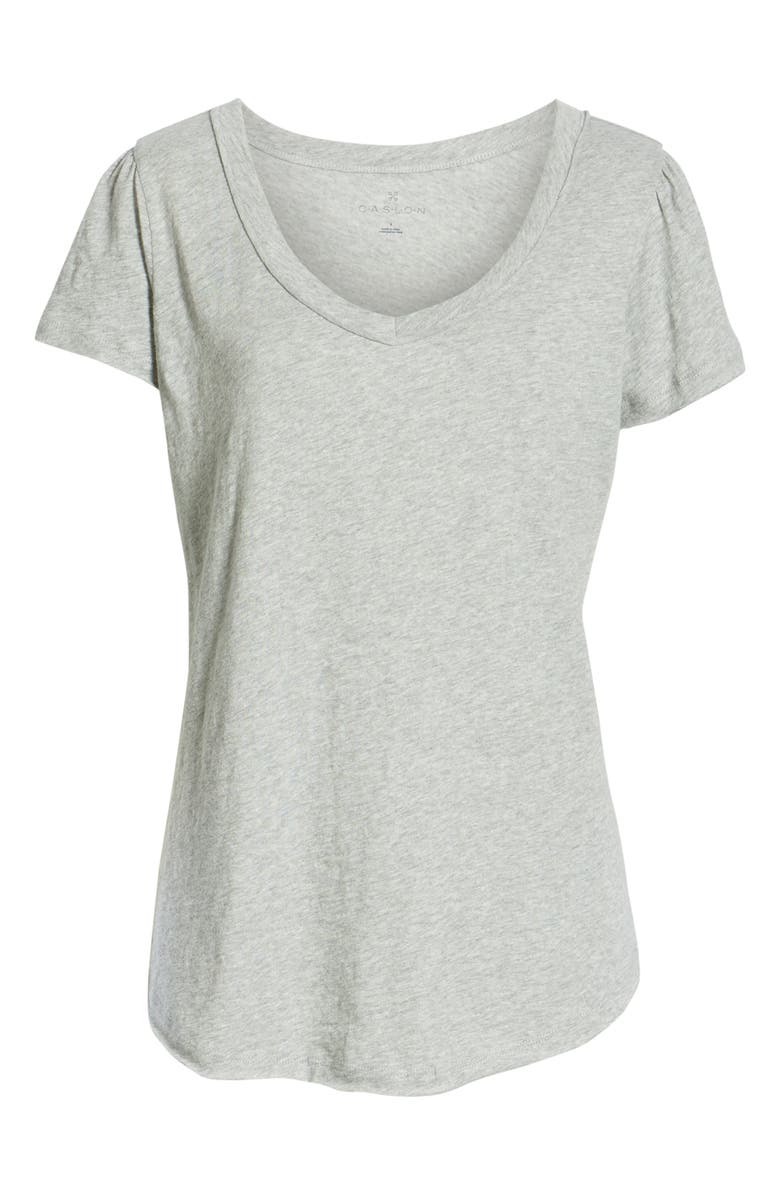 Caslon<sup>®</sup> V-Neck Tee, Alternate, color, 