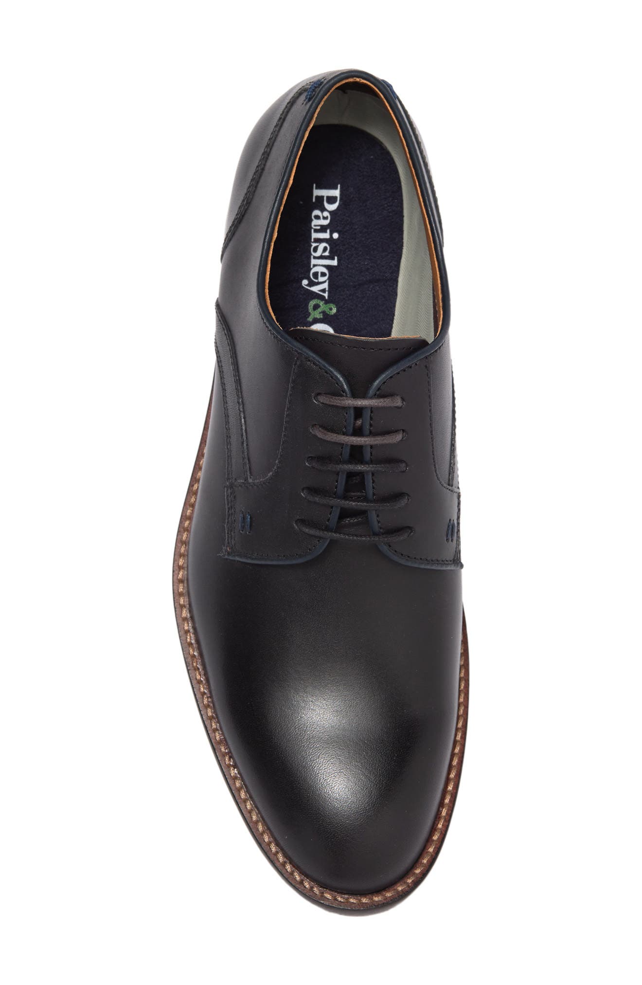 PAISLEY & GRAY PAISLEY AND GRAY Ludgate Leather Derby, Alternate, color, 