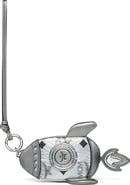 MCM Aren Rocket Pouch Charm in Visetos