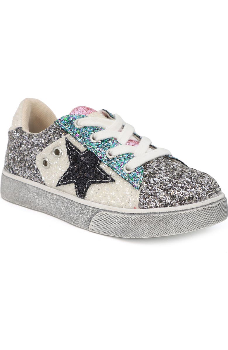 YOKI Kids' Glitter Sneaker, Main, color,