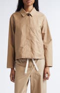 Max Mara Bambola Cotton Blend Twill Trench Jacket