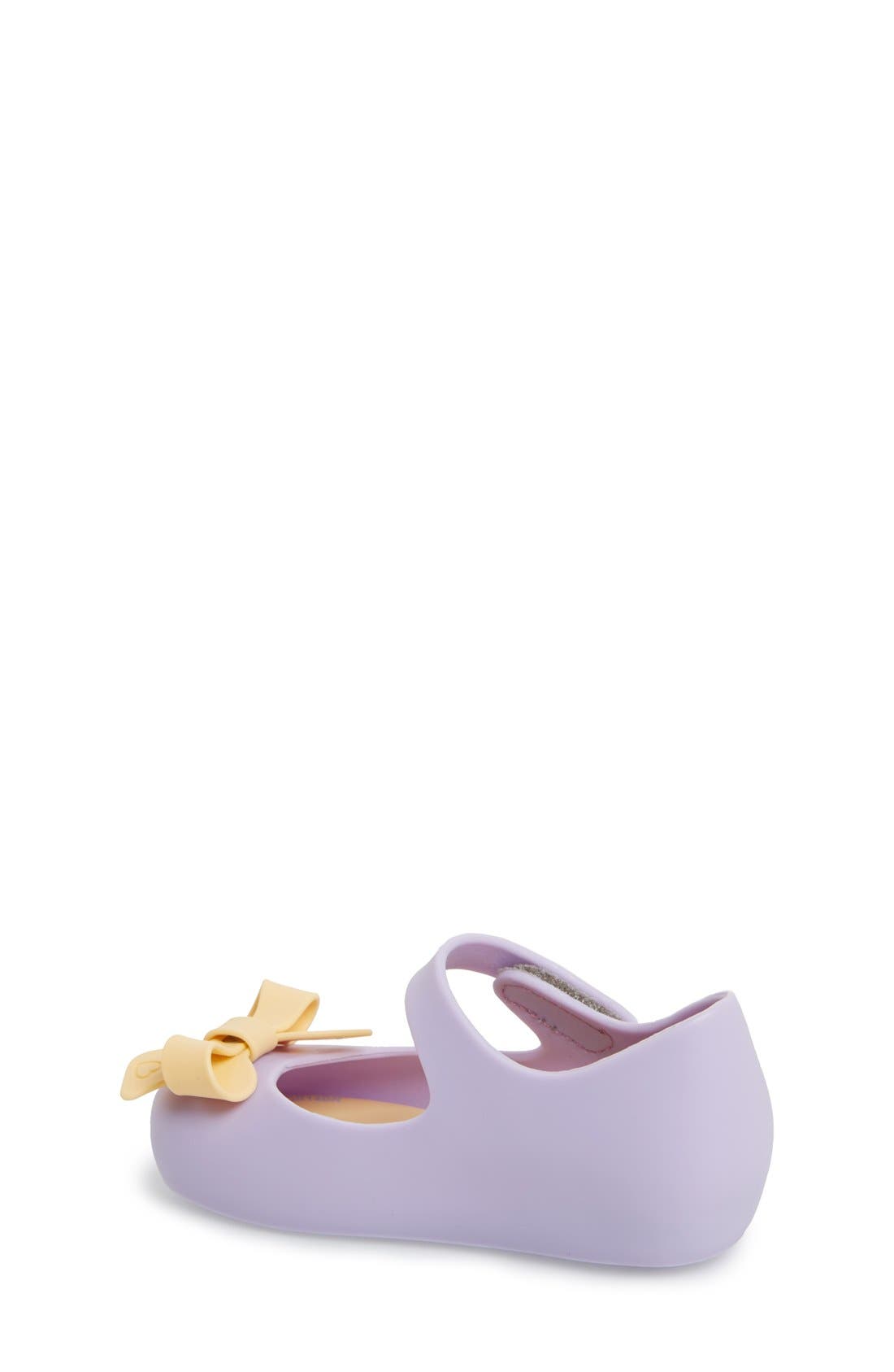 'Ultragirl Bow' Mary Jane Flat, Alternate, color, LIGHT PURPLE