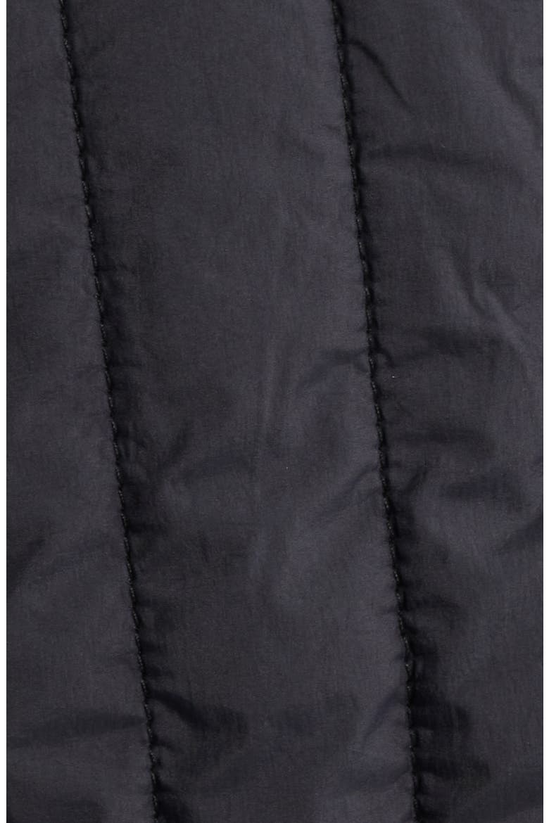 Banja Water Resistant Channel Quilted Bomber Jacket, Alternate, color, NAVY